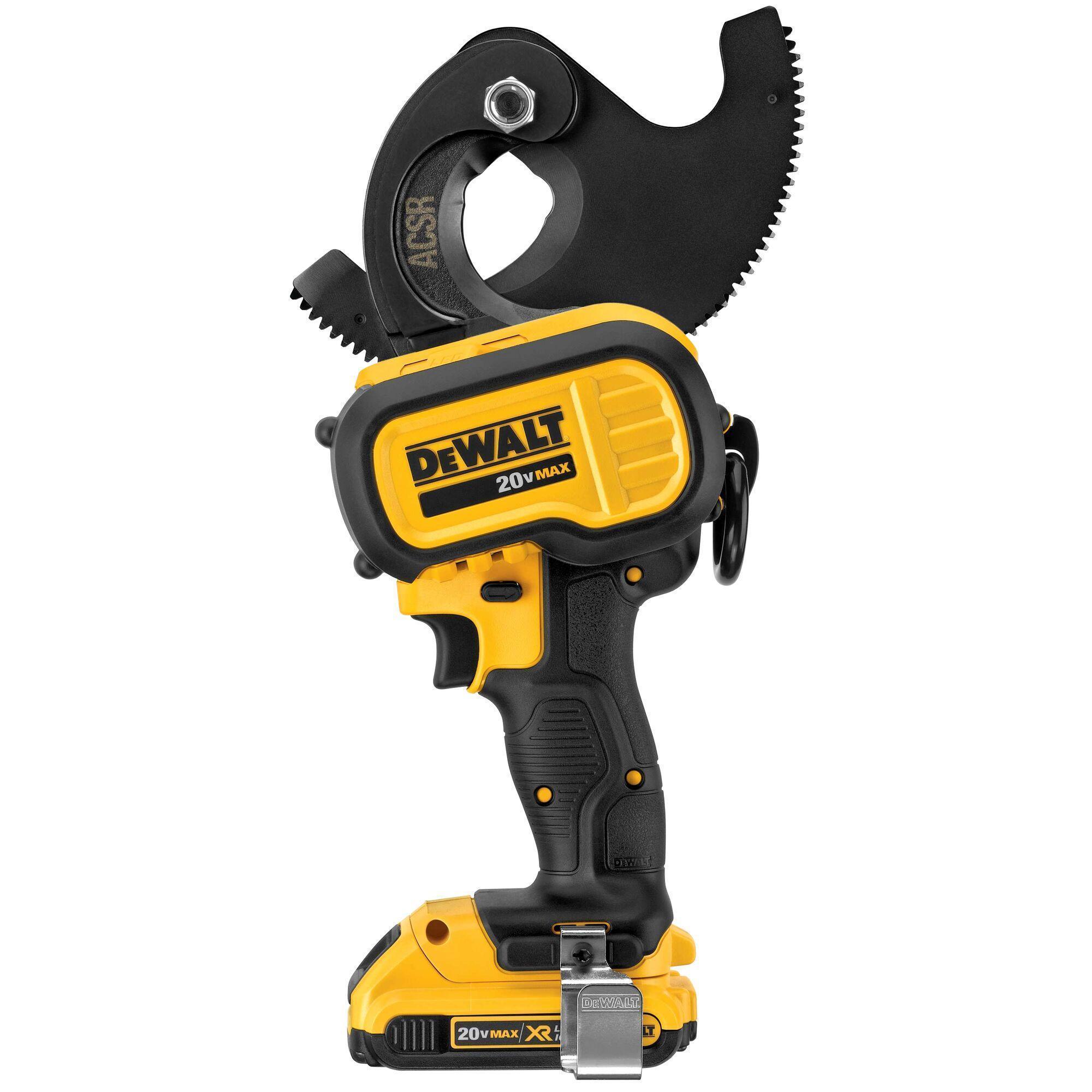 DeWALT® DCE155D1 Cordless Cable Cutting Tool Kit, 1590 ACSR/750 kcmil Copper/1000 kcmil Aluminum Cutting, 20 V DC, Li-Ion Battery