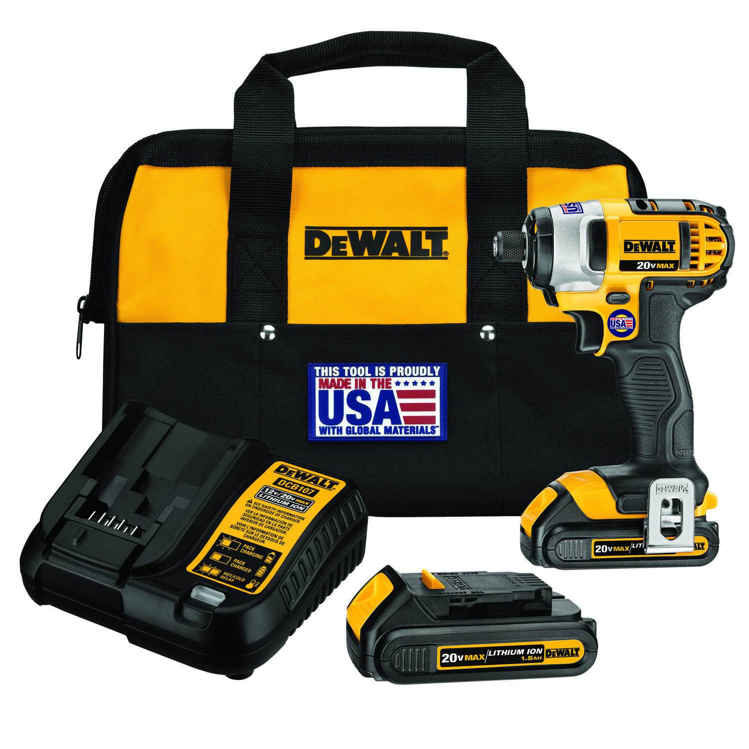 DeWALT® DCF885C2 Cordless Impact Drivers