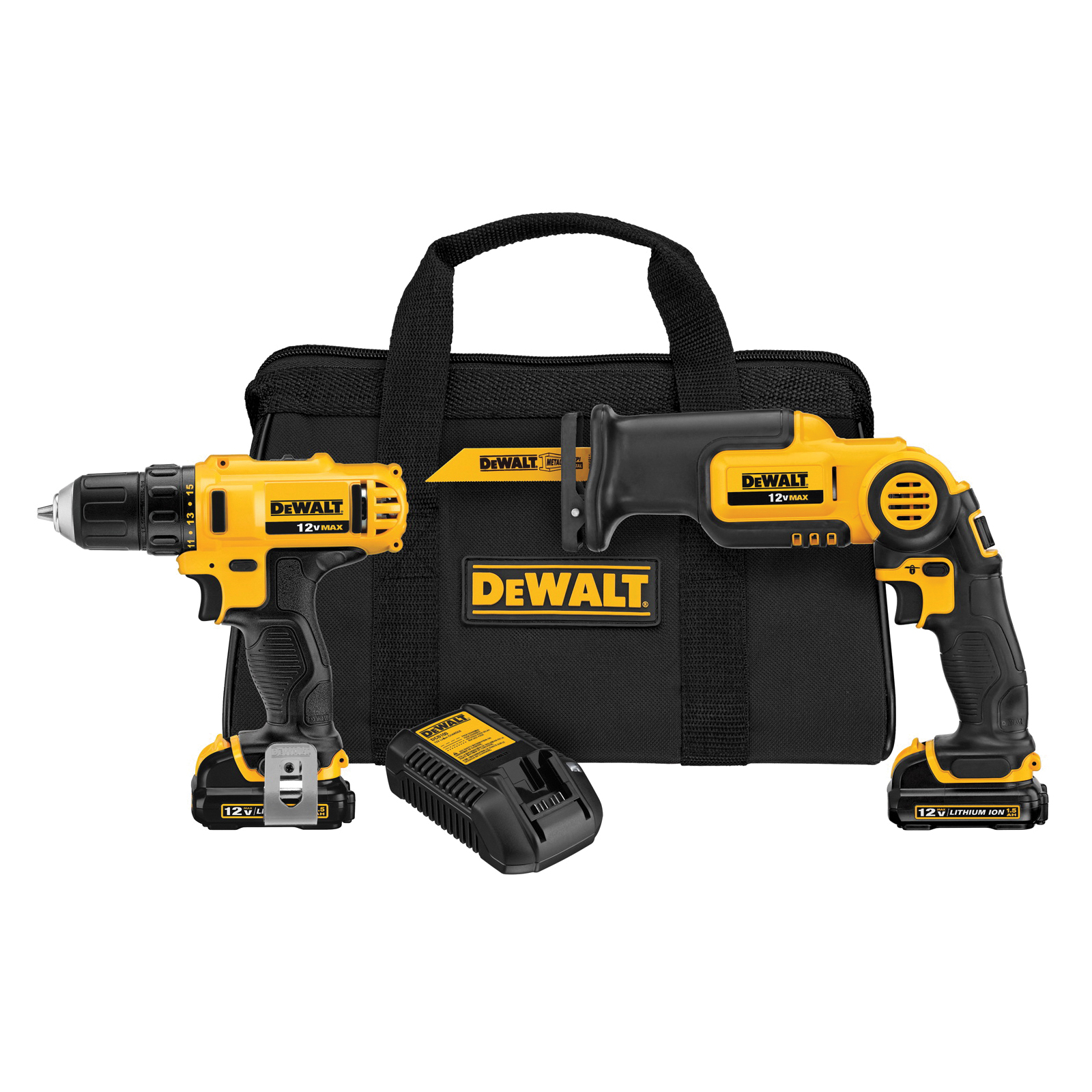 DeWALT® DCK212S2 Power Tool Combination Kits