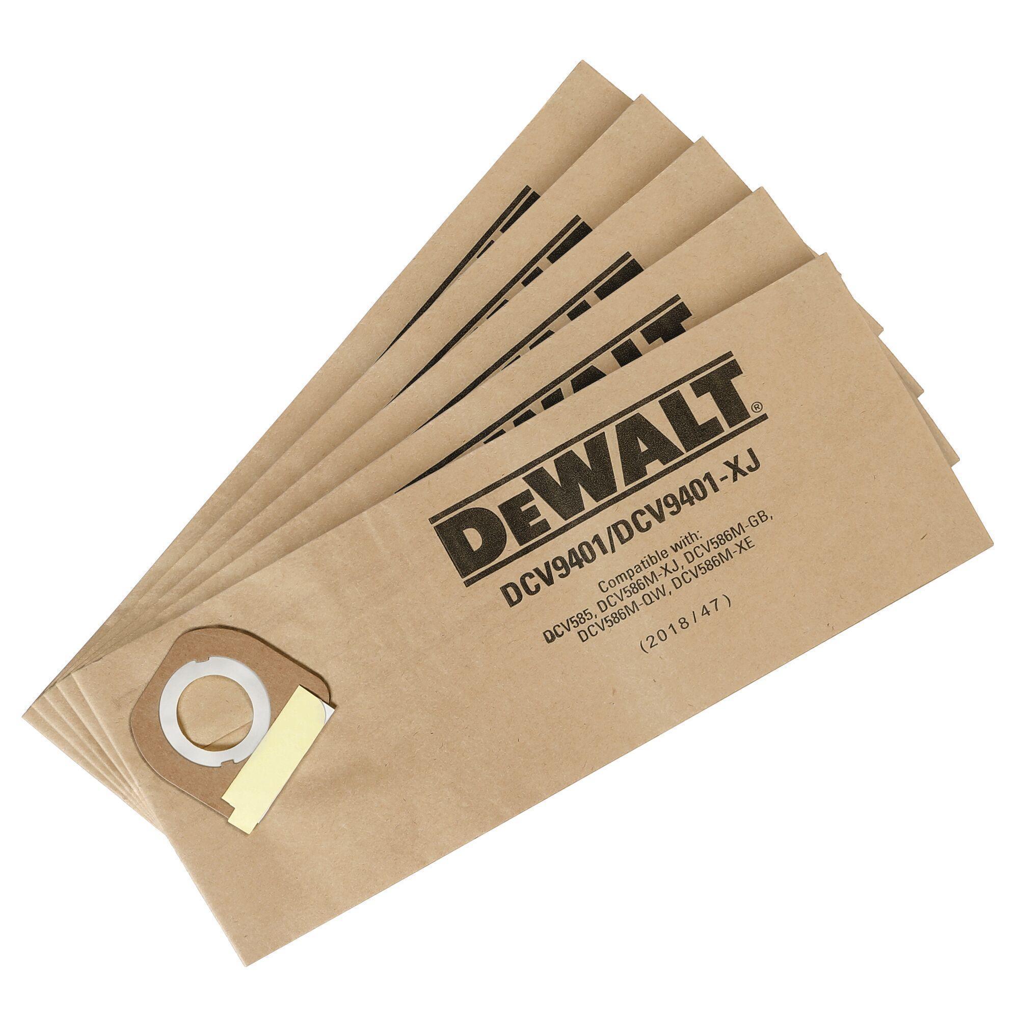 DeWALT® DCV9401 Vacuum Cleaner Bags & Filters