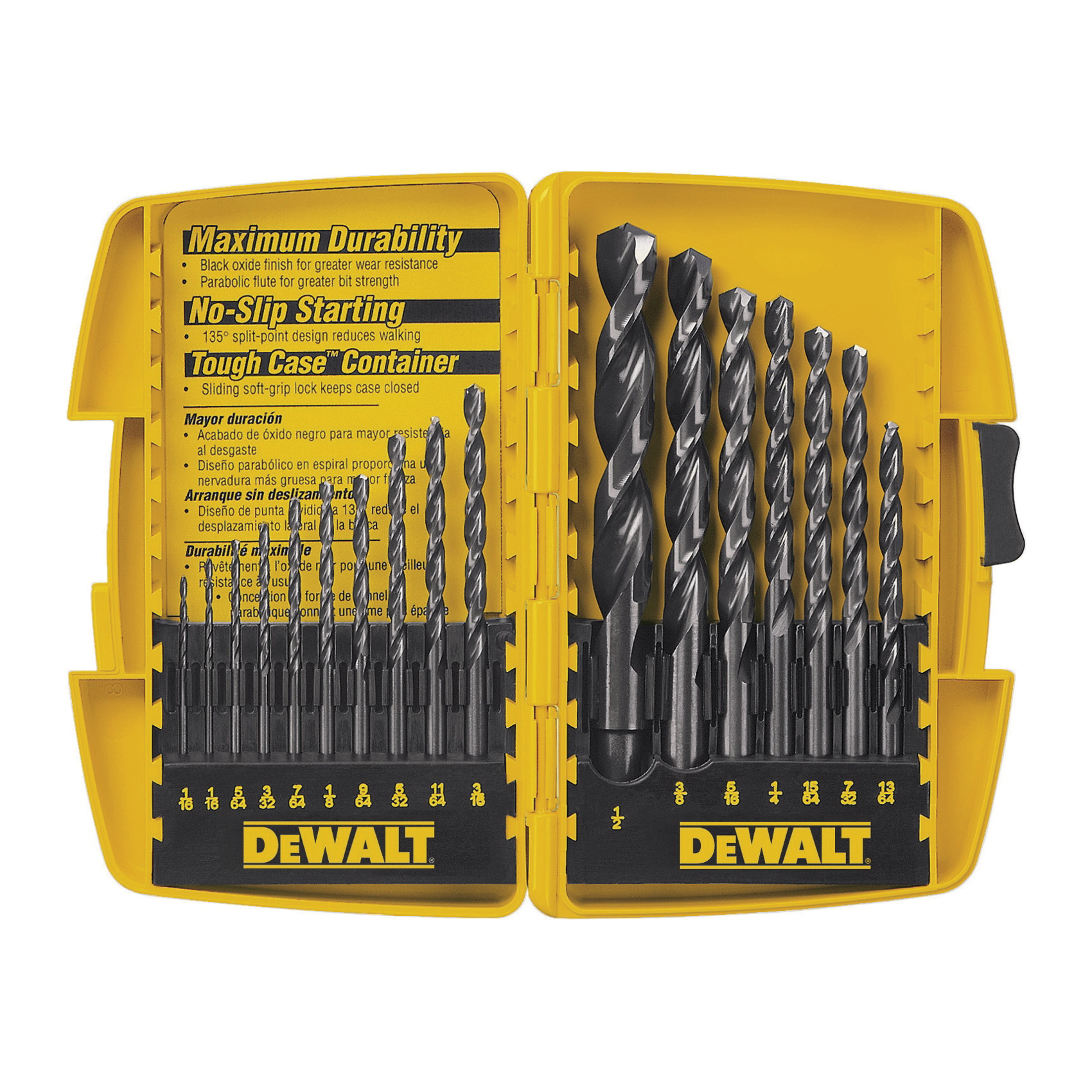 DeWALT® DW1167 Drill Bit Sets