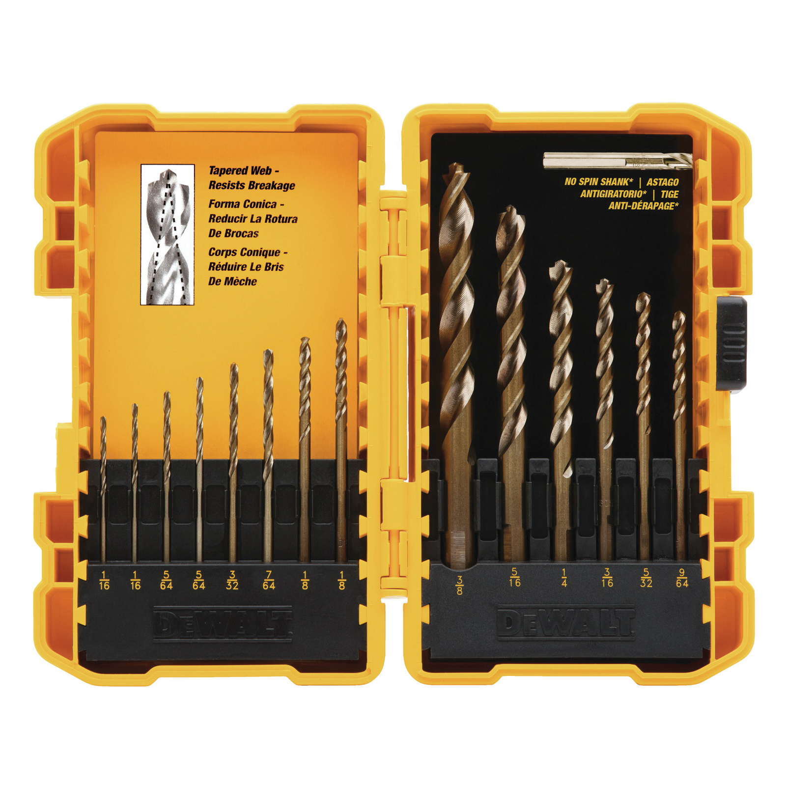 DeWALT® DW1169 Drill Bit Sets