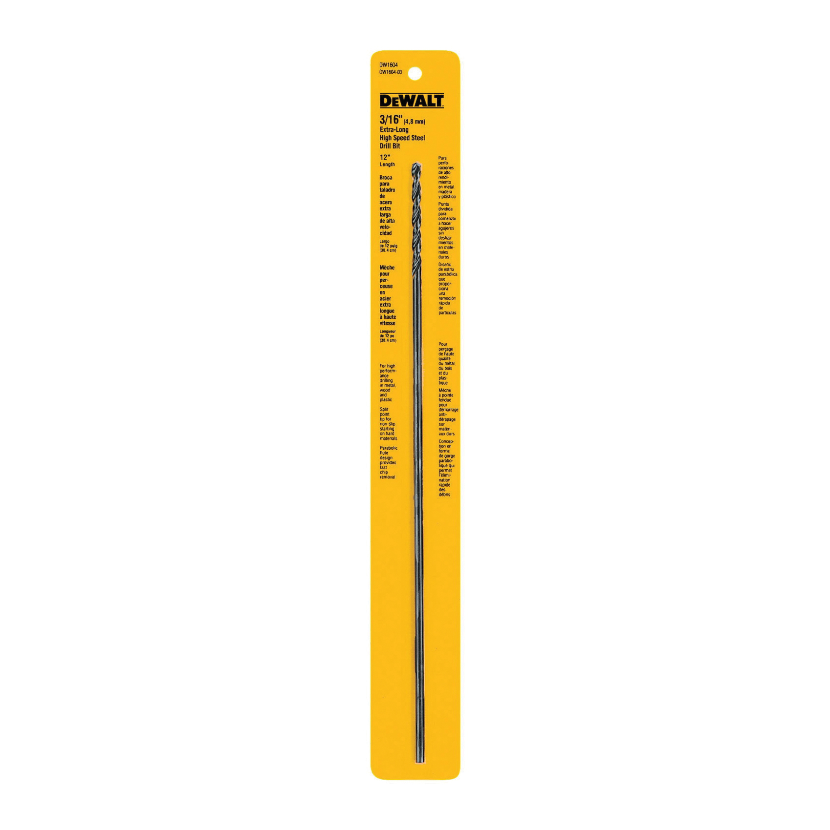 Black+Decker® DW1612 Extension Length Drill Bits