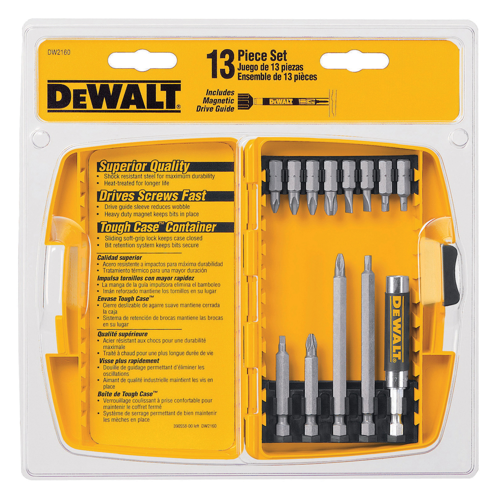 DeWALT® DW2160 Power Screwdriver Bit Sets