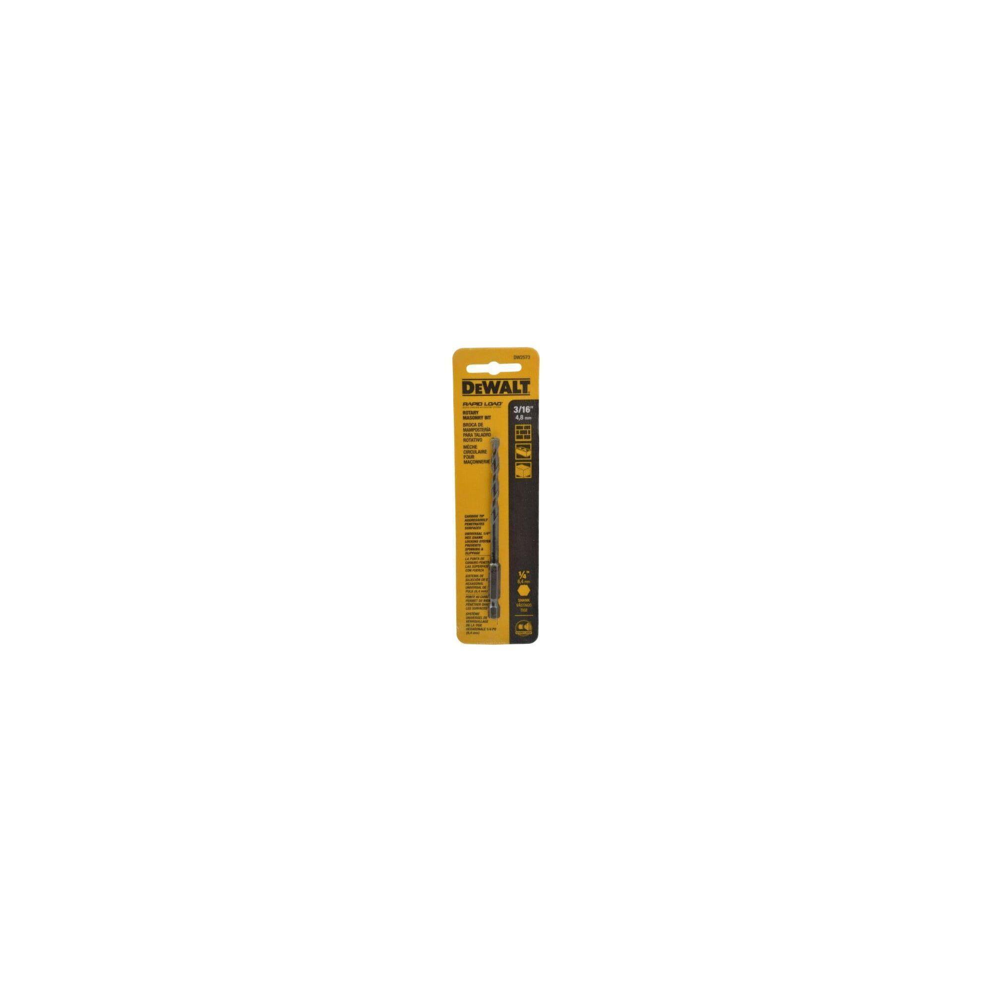 DeWALT® DW2573 Hammer Drill Bits