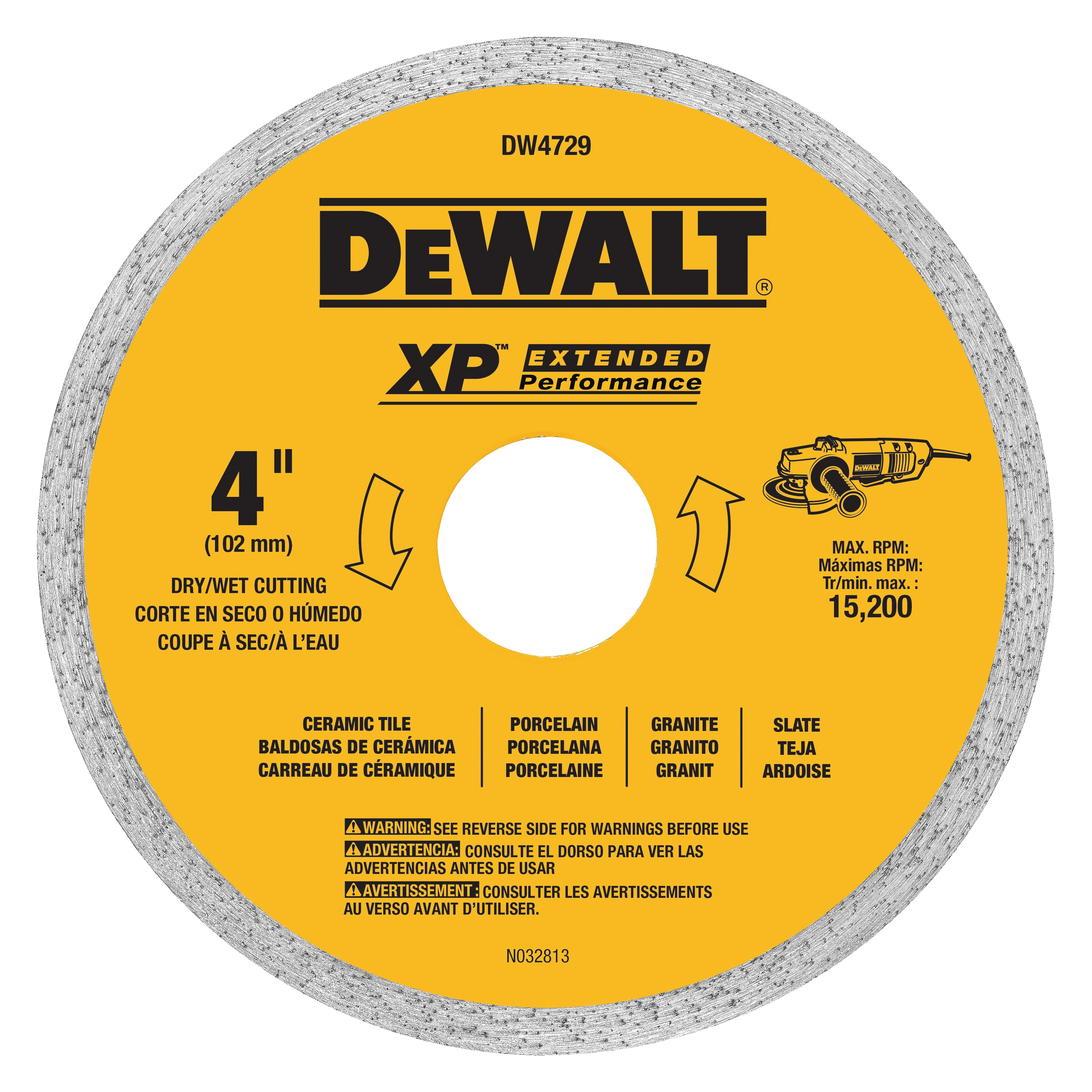 Black+Decker® DW4729 Diamond Saw Blades