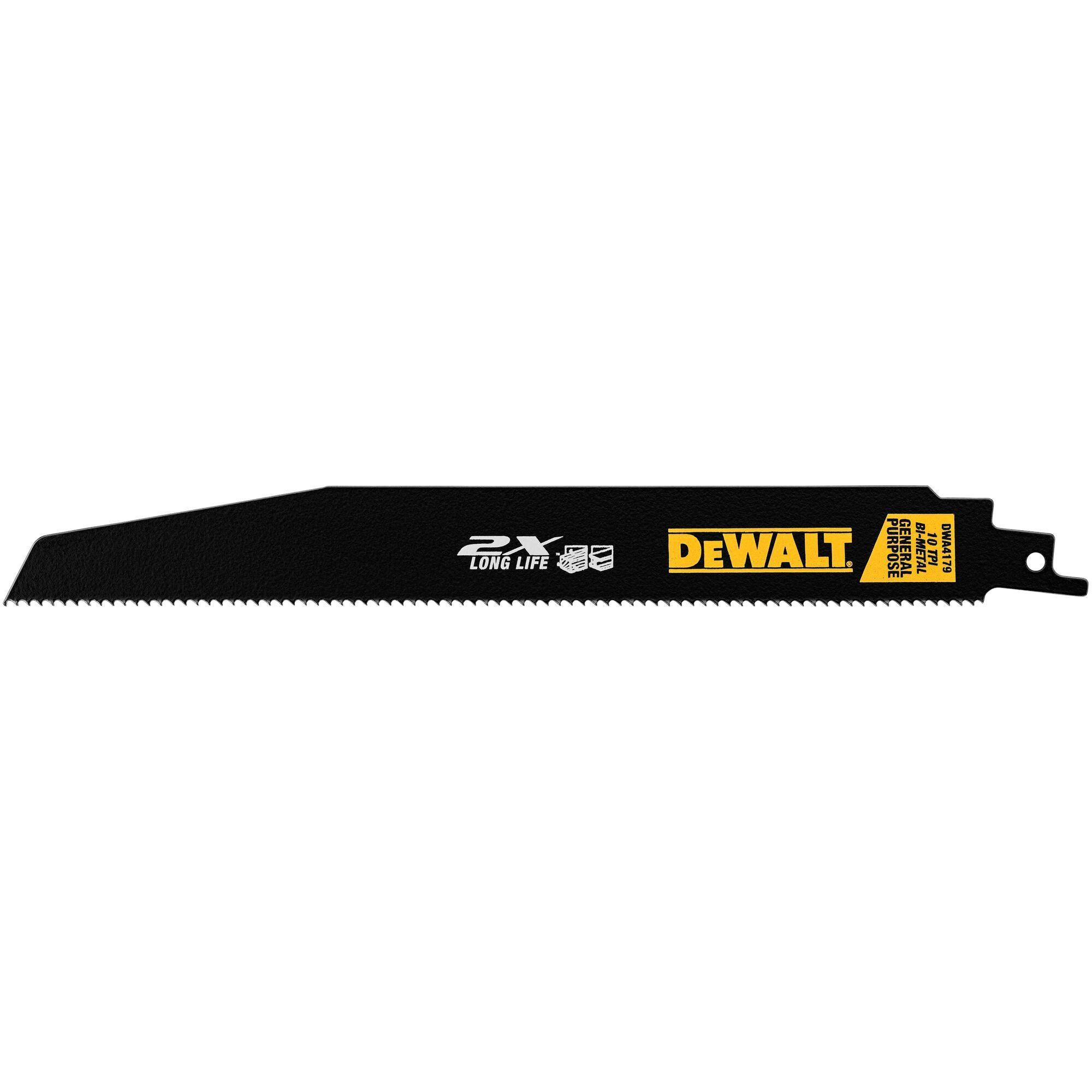 DeWALT® DWA4179 Reciprocating Saw Blades