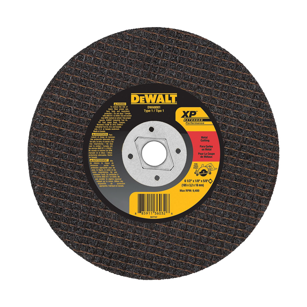 DeWALT® DWA8001 Circular Saw Blades