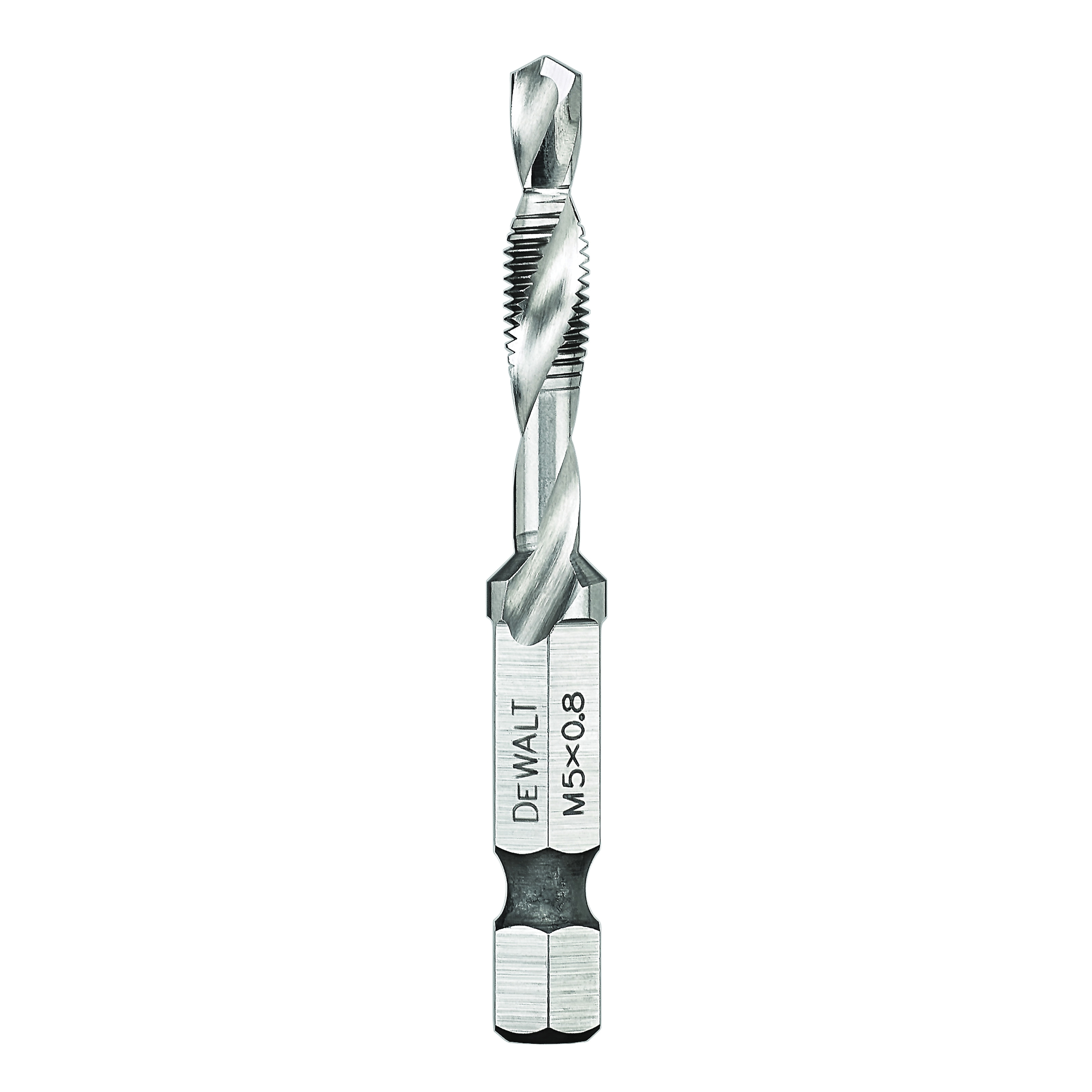 DeWALT® DWADTQTR5MM8 Combination Drill & Taps