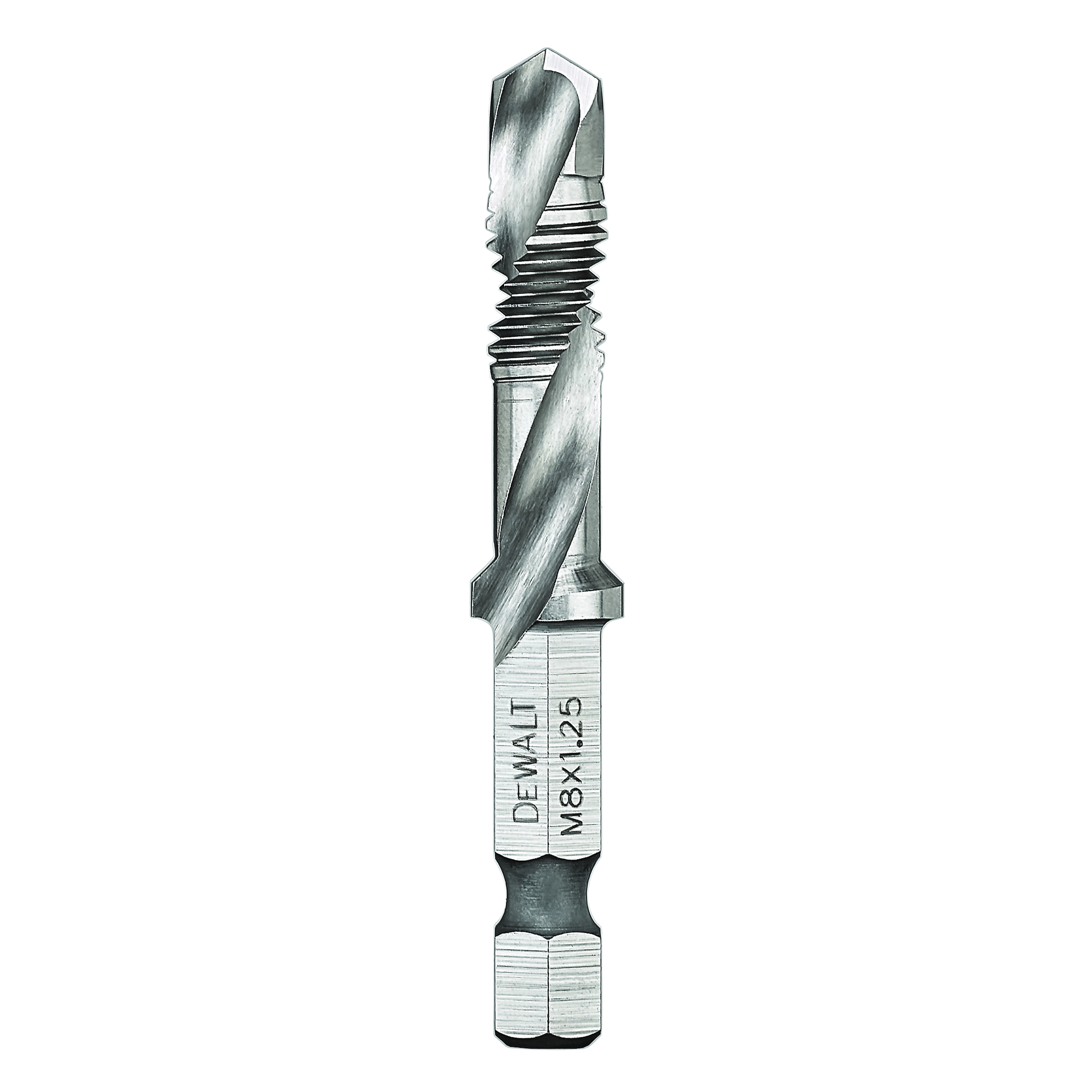 DeWALT® DWADTQTR8MM125 Combination Drill & Taps