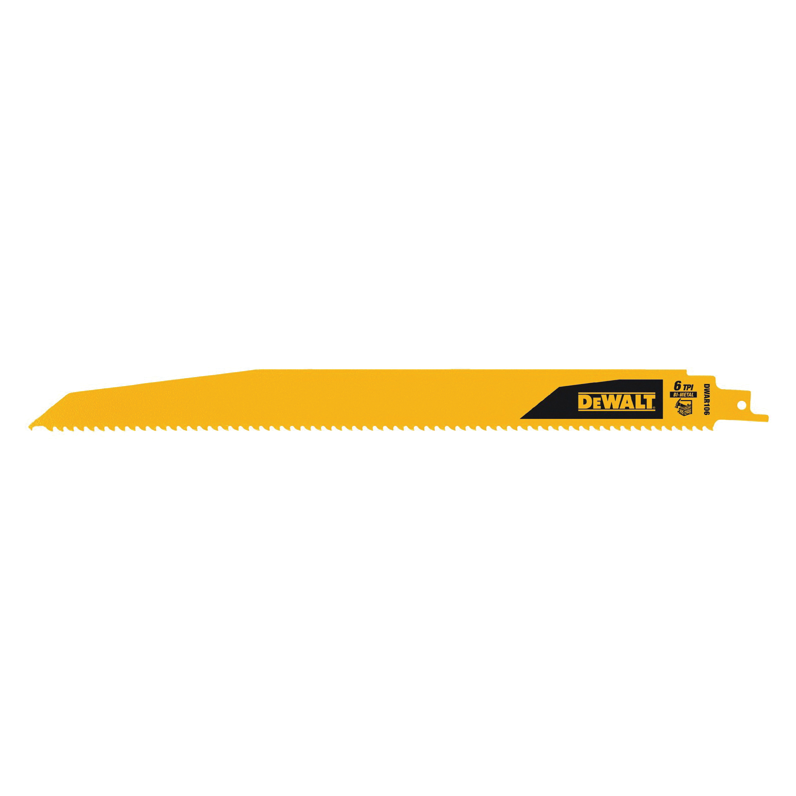 DeWALT® DWAR106 Reciprocating Saw Blades