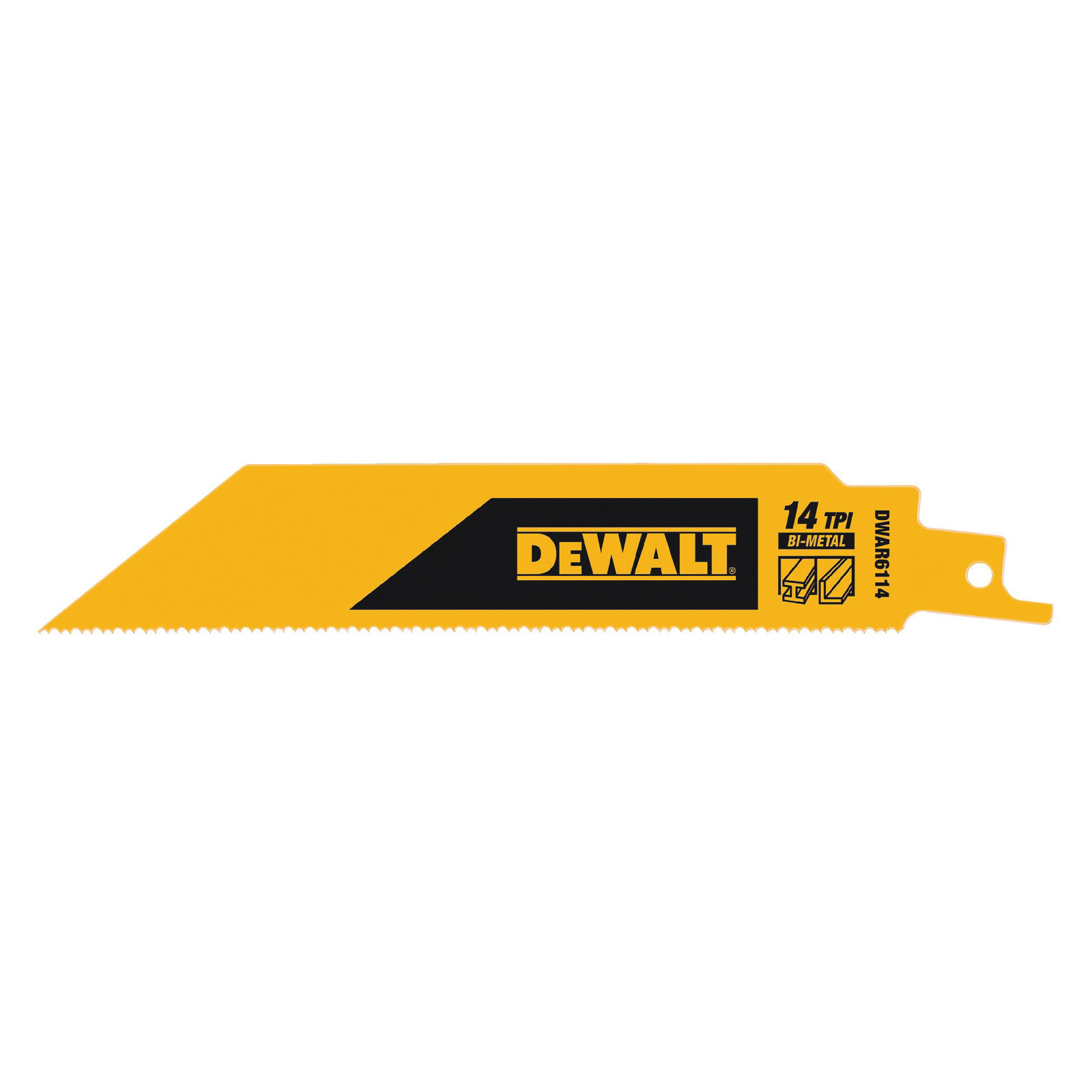 DeWALT® DWAR6114 Reciprocating Saw Blades