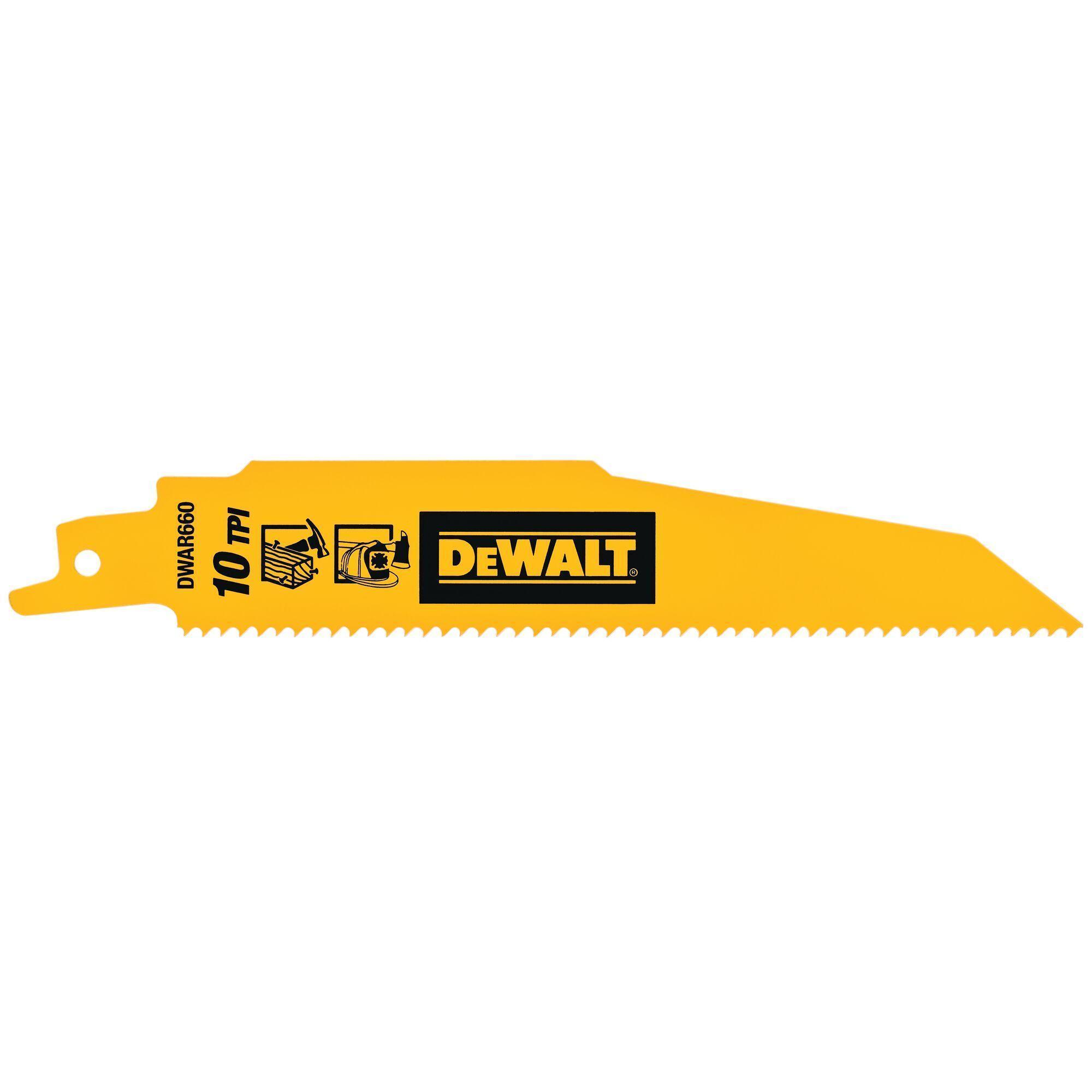 DeWALT® DWAR660 Reciprocating Saw Blades
