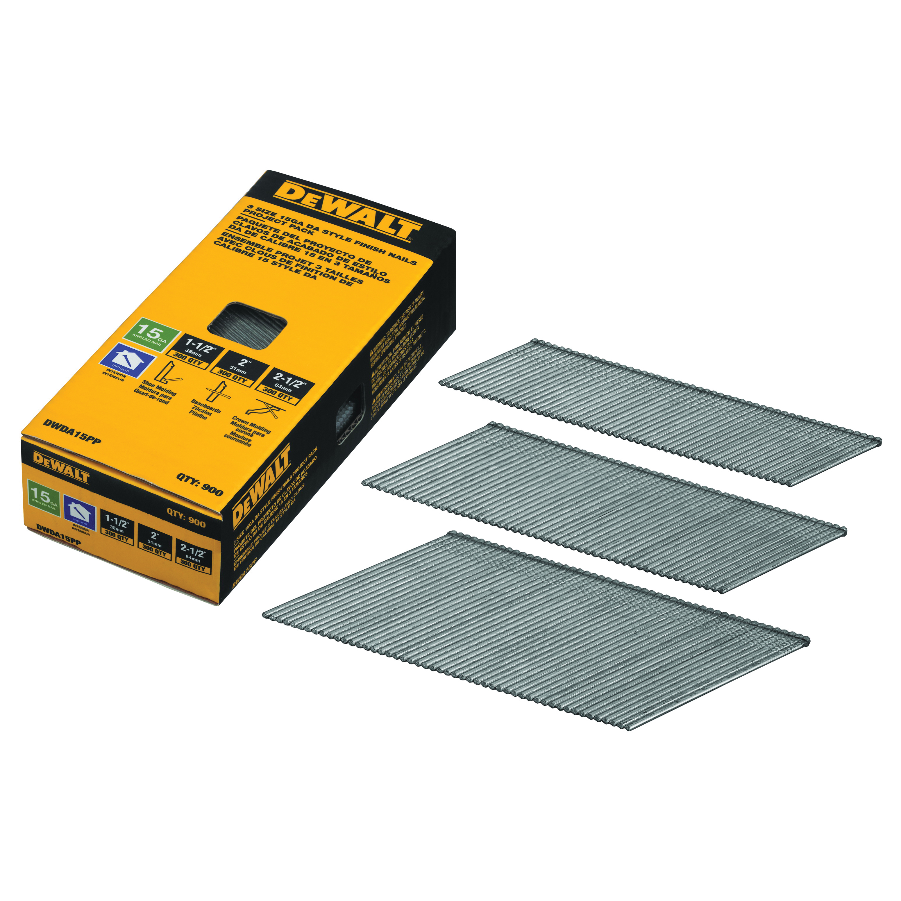 DeWALT® DWDA15PP Collated Nails
