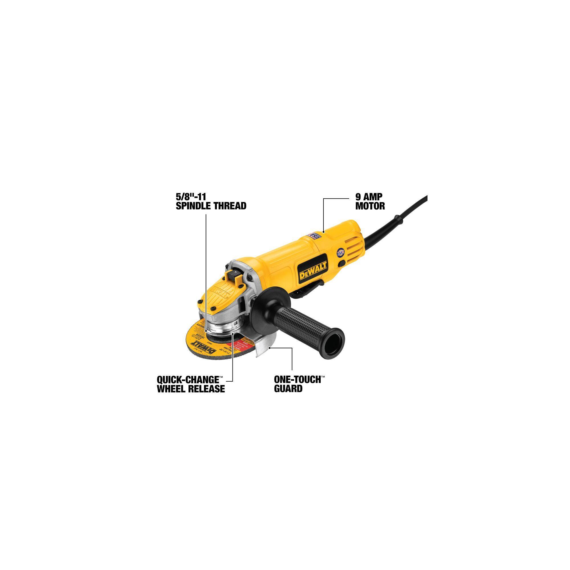 DeWALT® DWE4120 Electric Angle Grinders