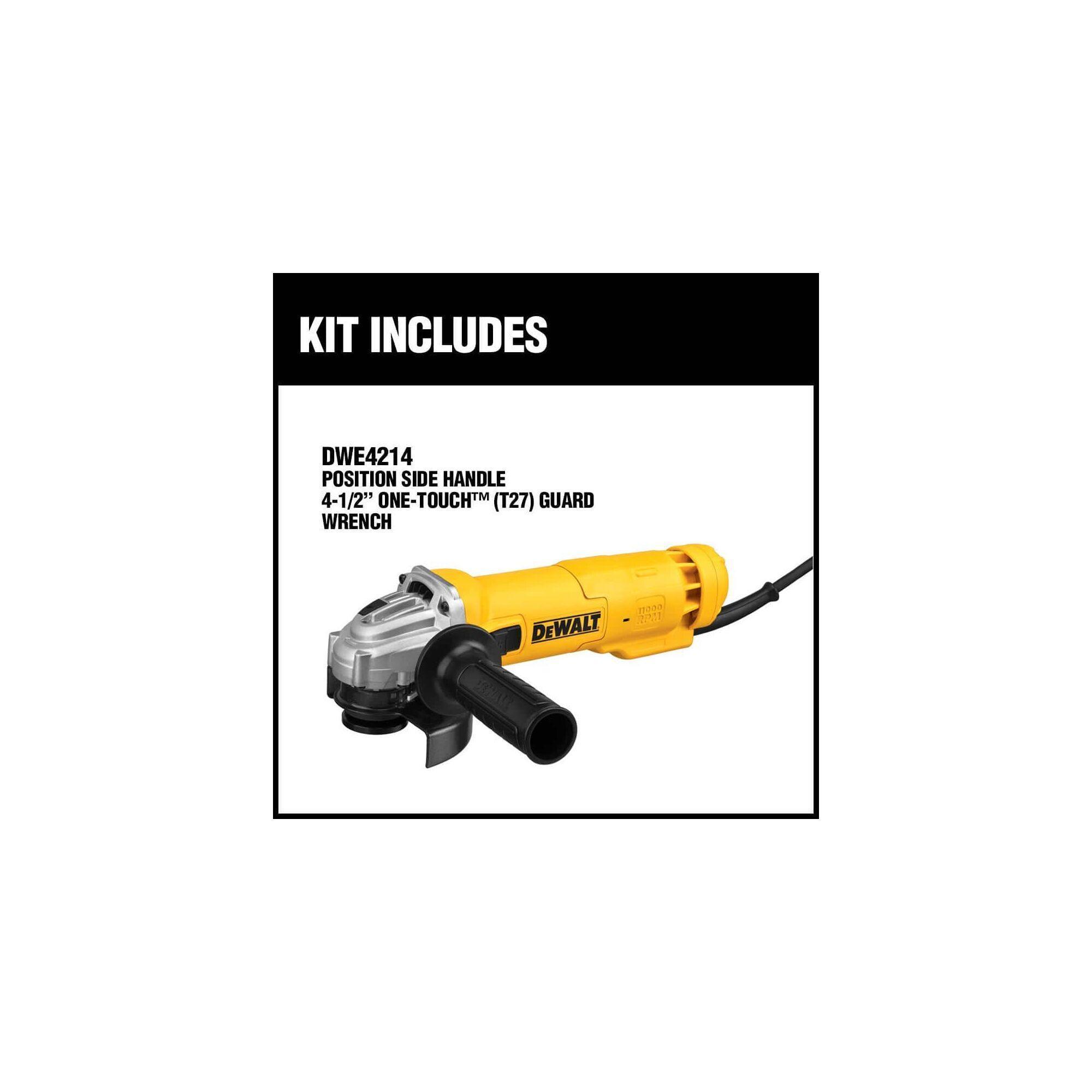 DeWALT® DWE4214 Electric Angle Grinders