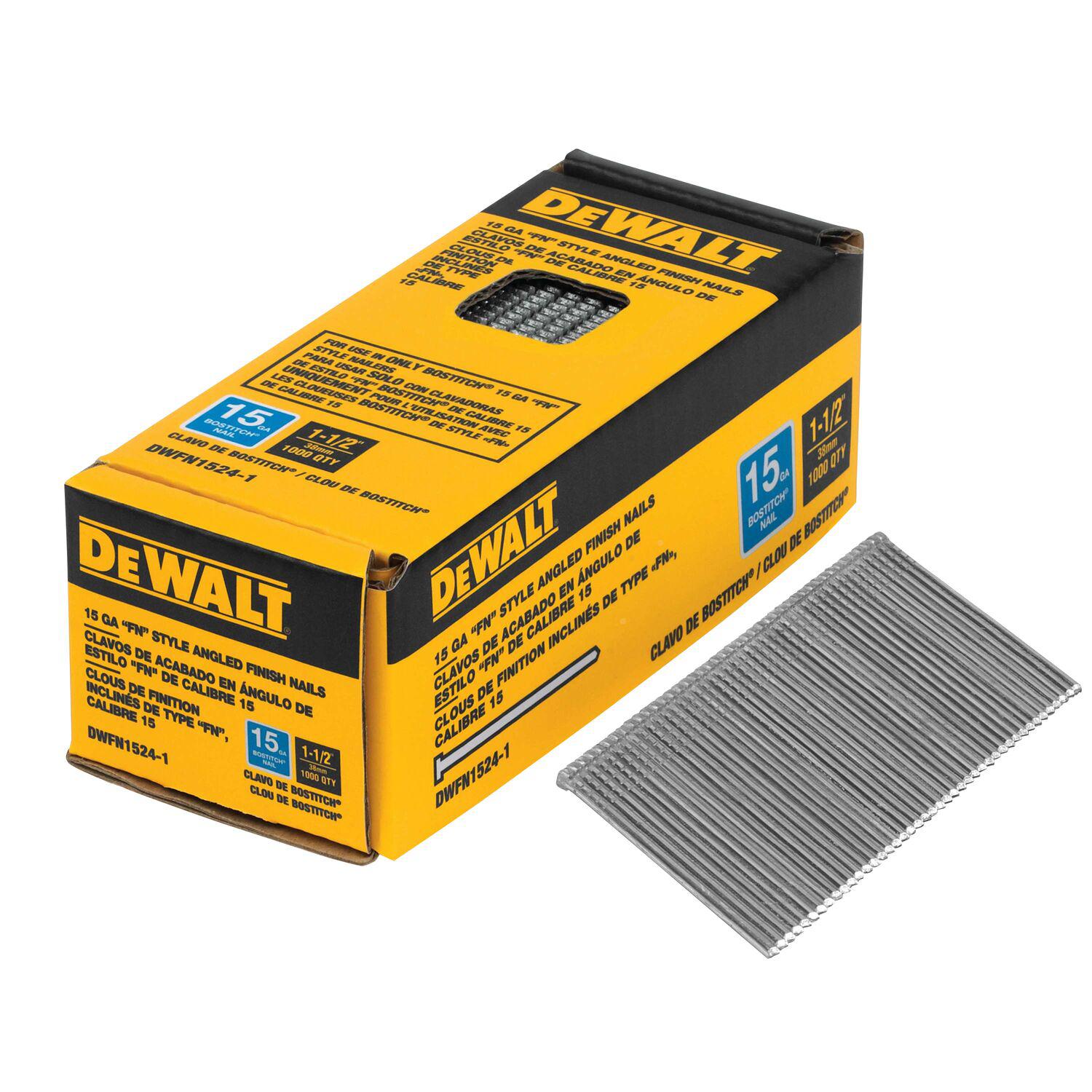 DeWALT® DWFN1524-1 Finishing Nails