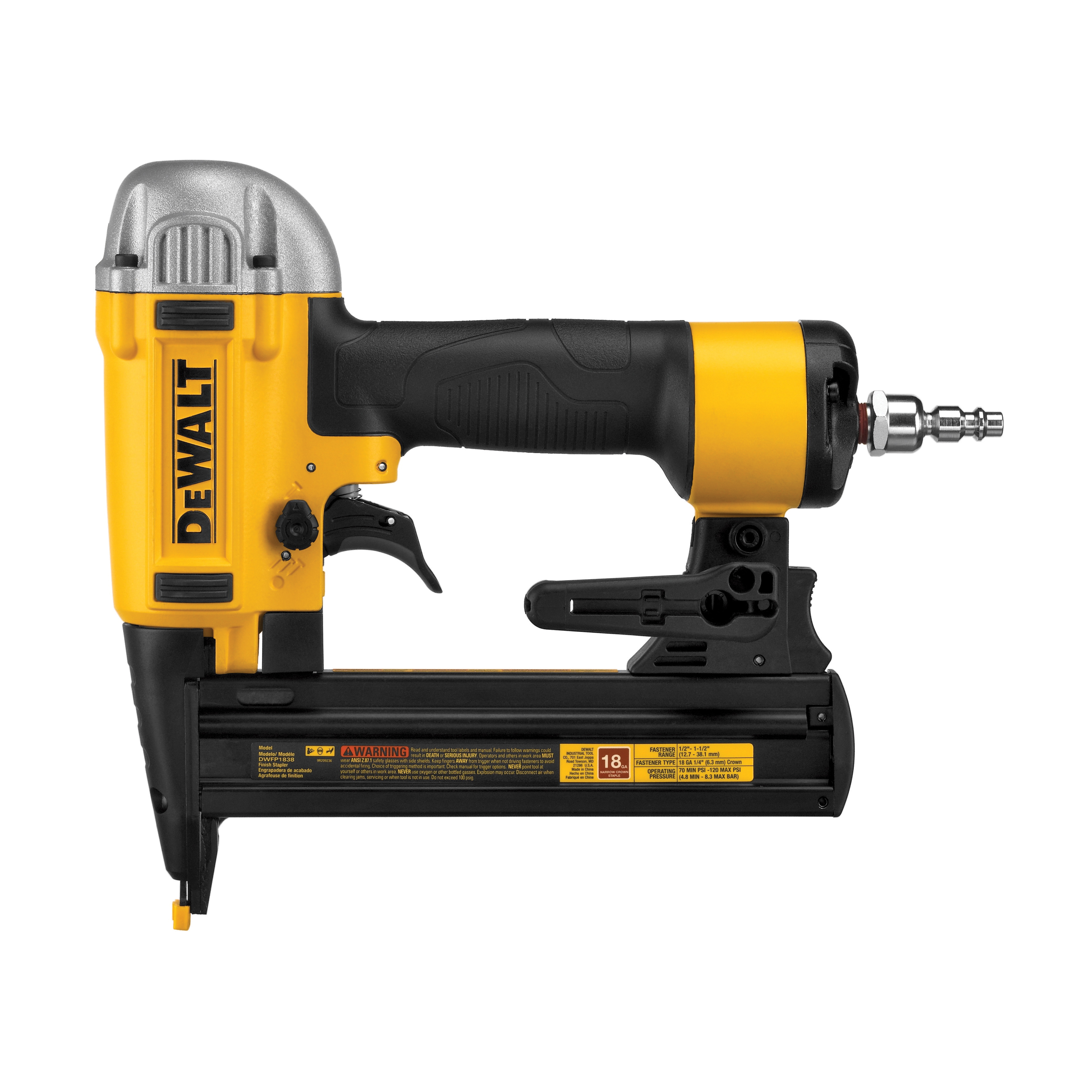 DeWALT® DWFP1838 Pneumatic Staplers