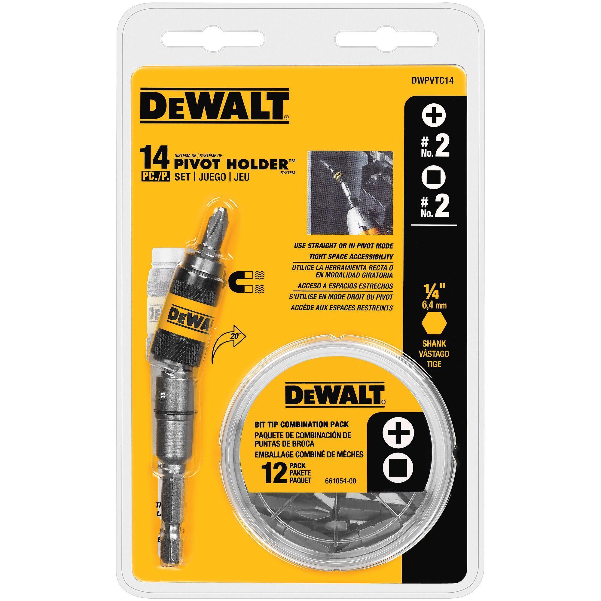 DeWALT® DWPVTC14 Power Screwdriver Bit Sets