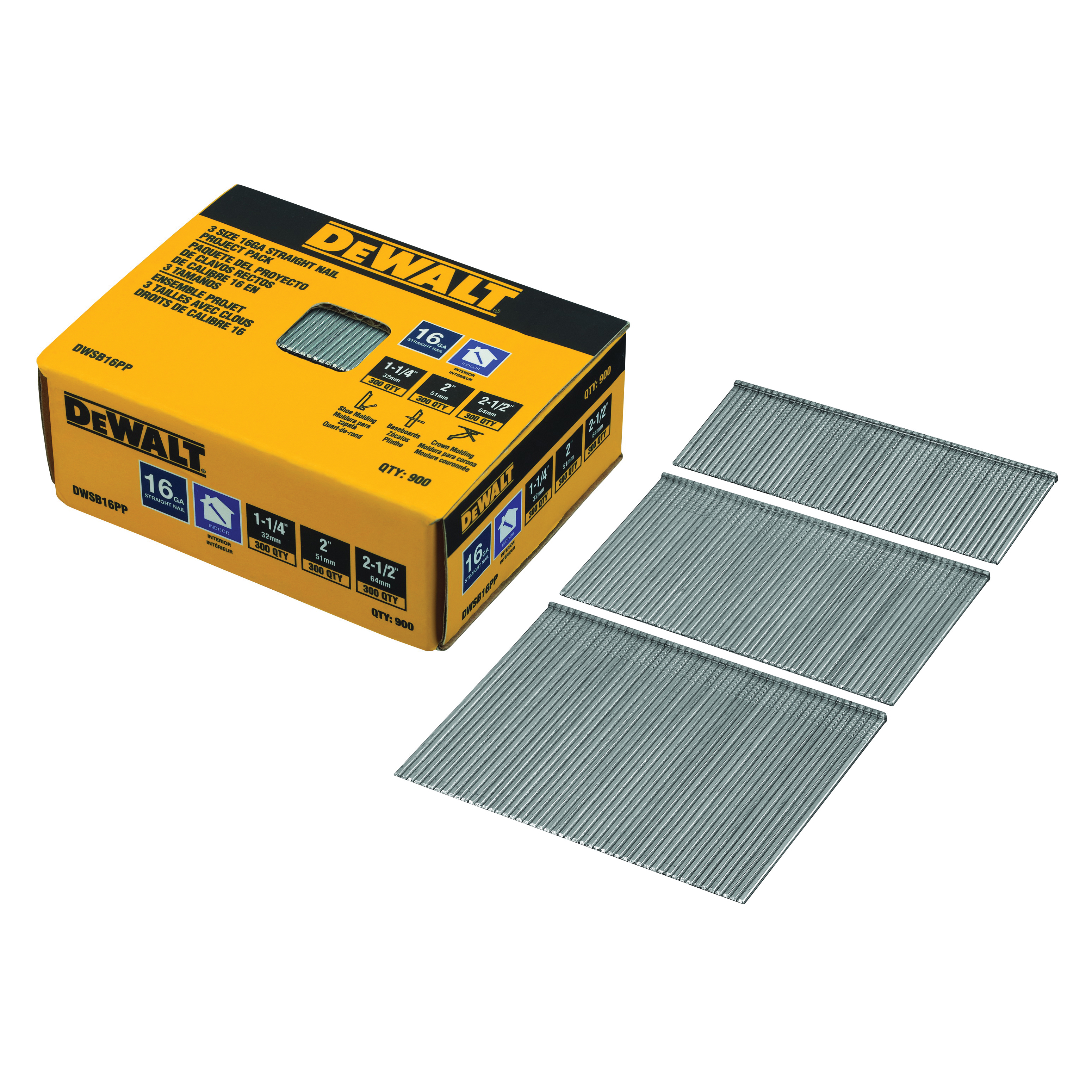 DeWALT® DWSB16PP Collated Nails