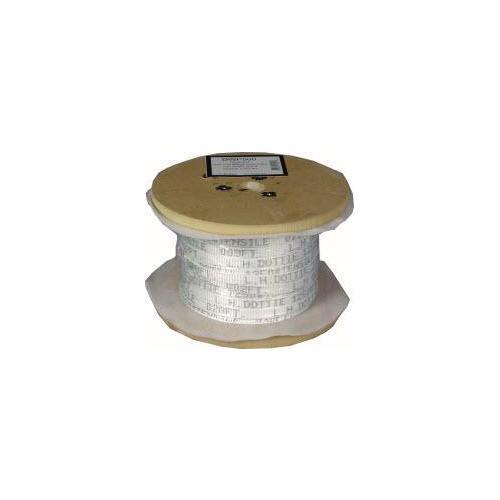 Dottie® DWP3000 Pull Line Measuring Tape, 1250 lb Tensile Strength, 3000 ft L x 1/2 in W, Polyester