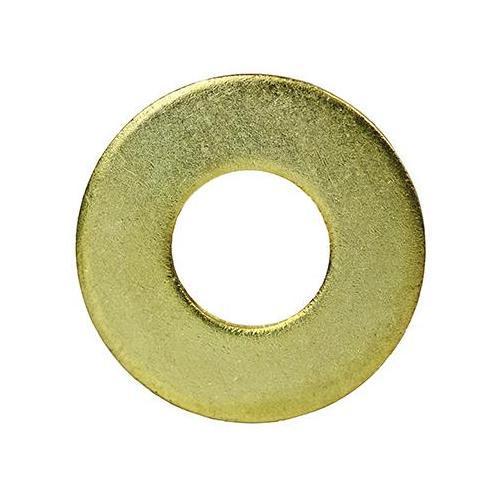 Dottie® FWBR12 Flat Washer, 1/2 in, 9/16 in ID x 1-1/4 in OD, 3/32 in THK, Solid Brass