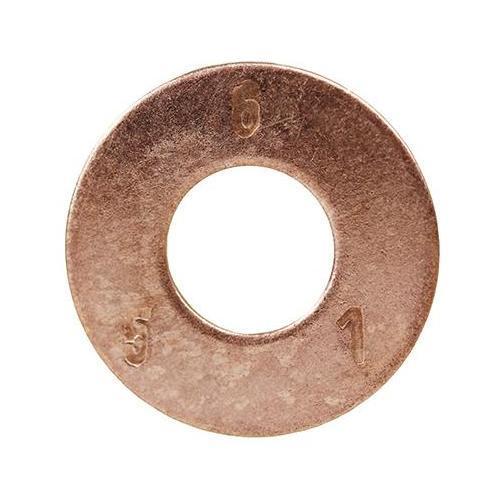 Dottie® FWBZ516 Flat Washer, 5/16 in Nominal, 3/8 in ID x 3/4 in OD, 1/16 in THK, Silicon Bronze