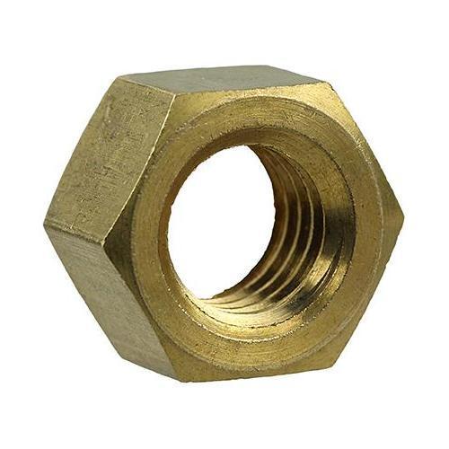 Dottie® HNBR12 Finished Hex Nut, 1/2-13, Solid Brass