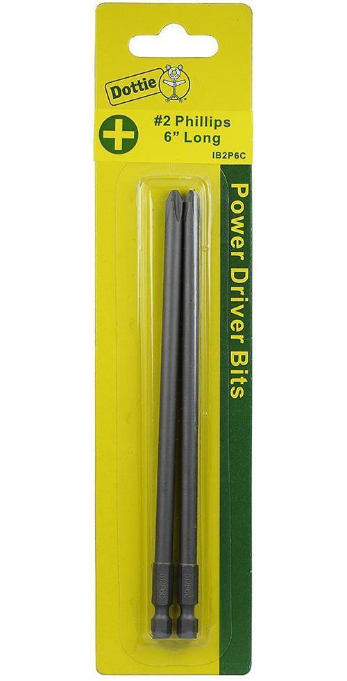 Dottie® IB2P6C Screwdriver Bit
