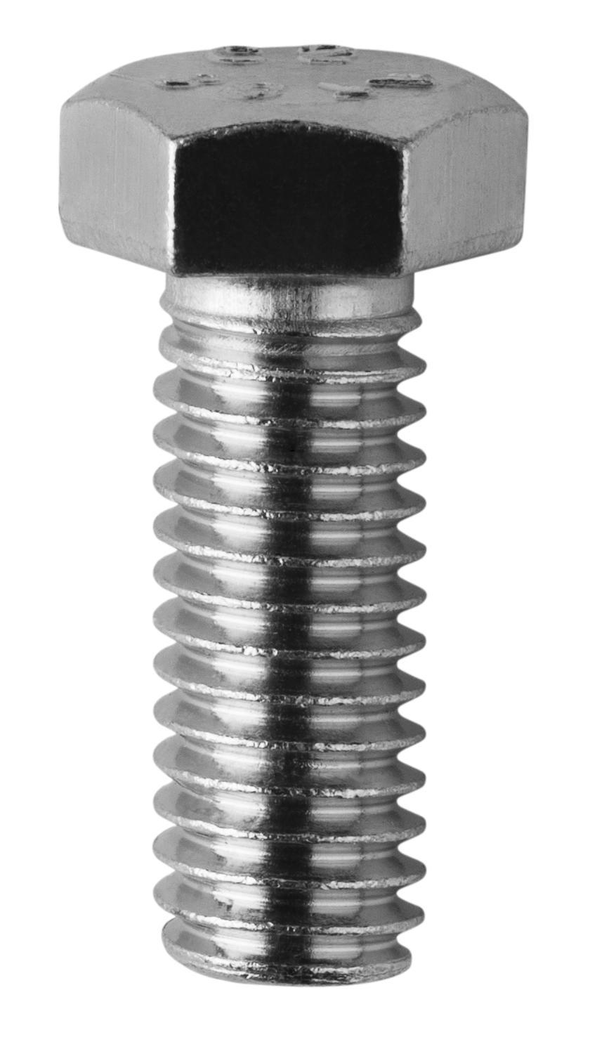 Dottie® MB516112 Fully Threaded Tap Bolt, 5/16-18, 1-1/2 in L Under Head, 2 Grade, Low Carbon Steel, Zinc Plated