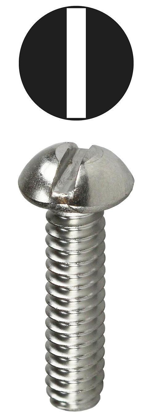 Dottie® PMS102438 Head Machine Screw, #10-24, 3/8 in OAL, 18-8 Stainless Steel, Pan Head, Phillips® Drive