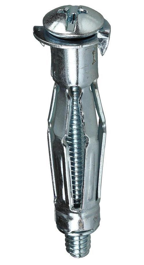 Dottie® WG316S Short Wall Grip Anchor, 3/8 in Drill, Steel