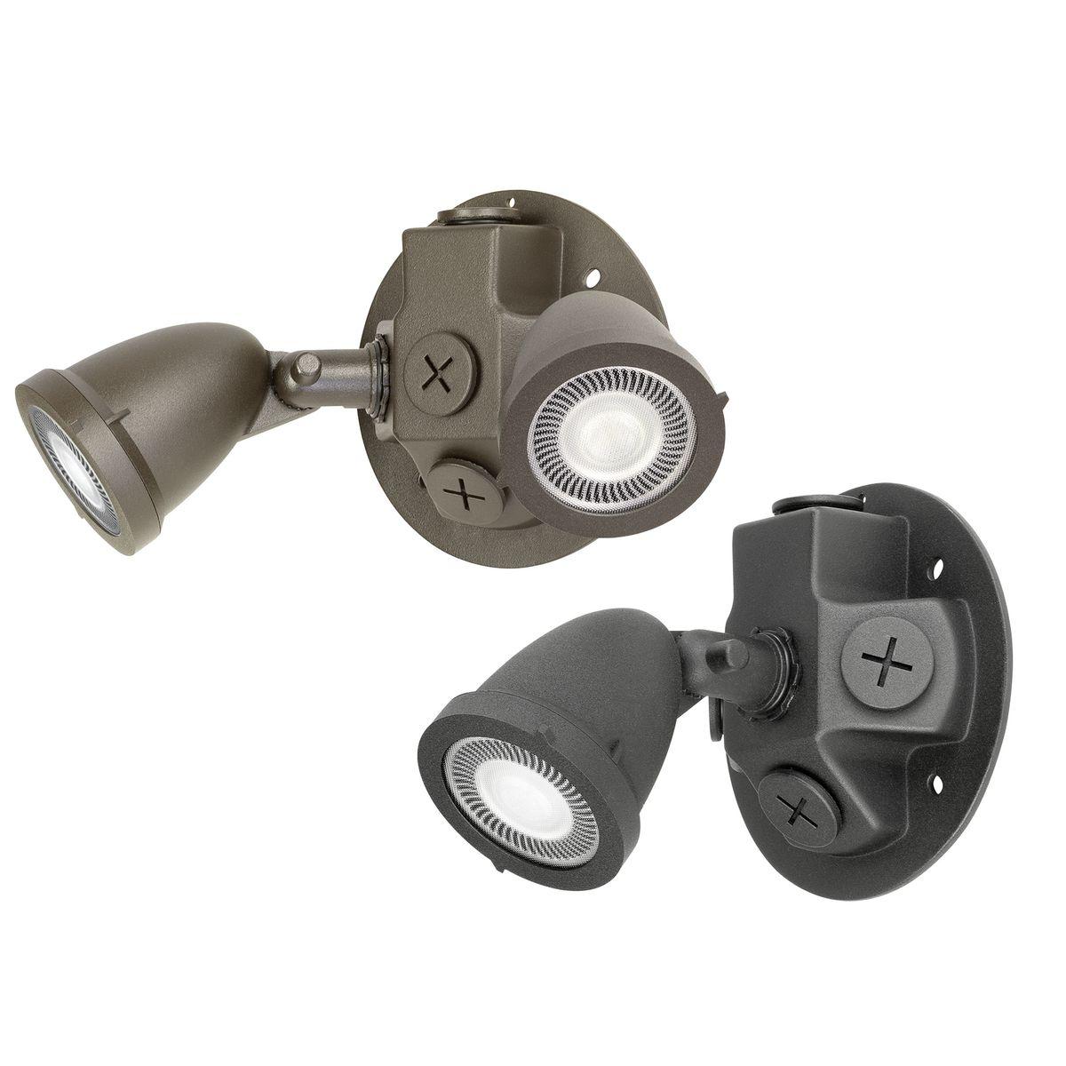 Dual-Lite® OCRDB-03L OCR-03L Decorative Outdoor Remote Head, 3 W Lamp, 6/12 V, 2 Heads