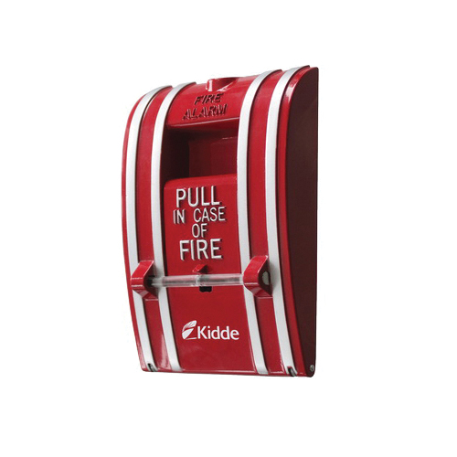 Edwards Signaling™ Kidde K-270A-SPO K-270 Non-Coded Fire Alarm Pull Station, 30 V AC/28 V DC, 3 A, CSFM 7150-1657: 0111, Die Cast Metal