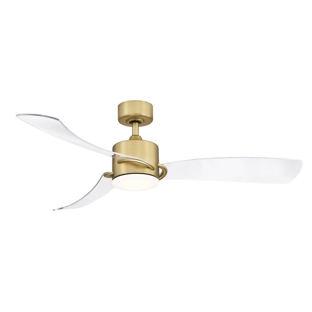 Fanimation® FP8511BS Sculptaire Ceiling Fan, 52 in Blade, 13 deg Blade Pitch