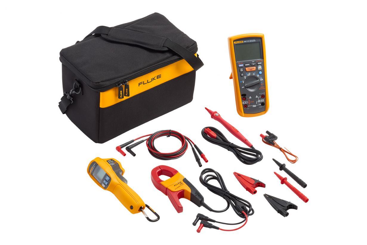 Fluke® 1587KIT/62MAX+FC Electrical Troubleshooting Kit, 600/1000 V AC