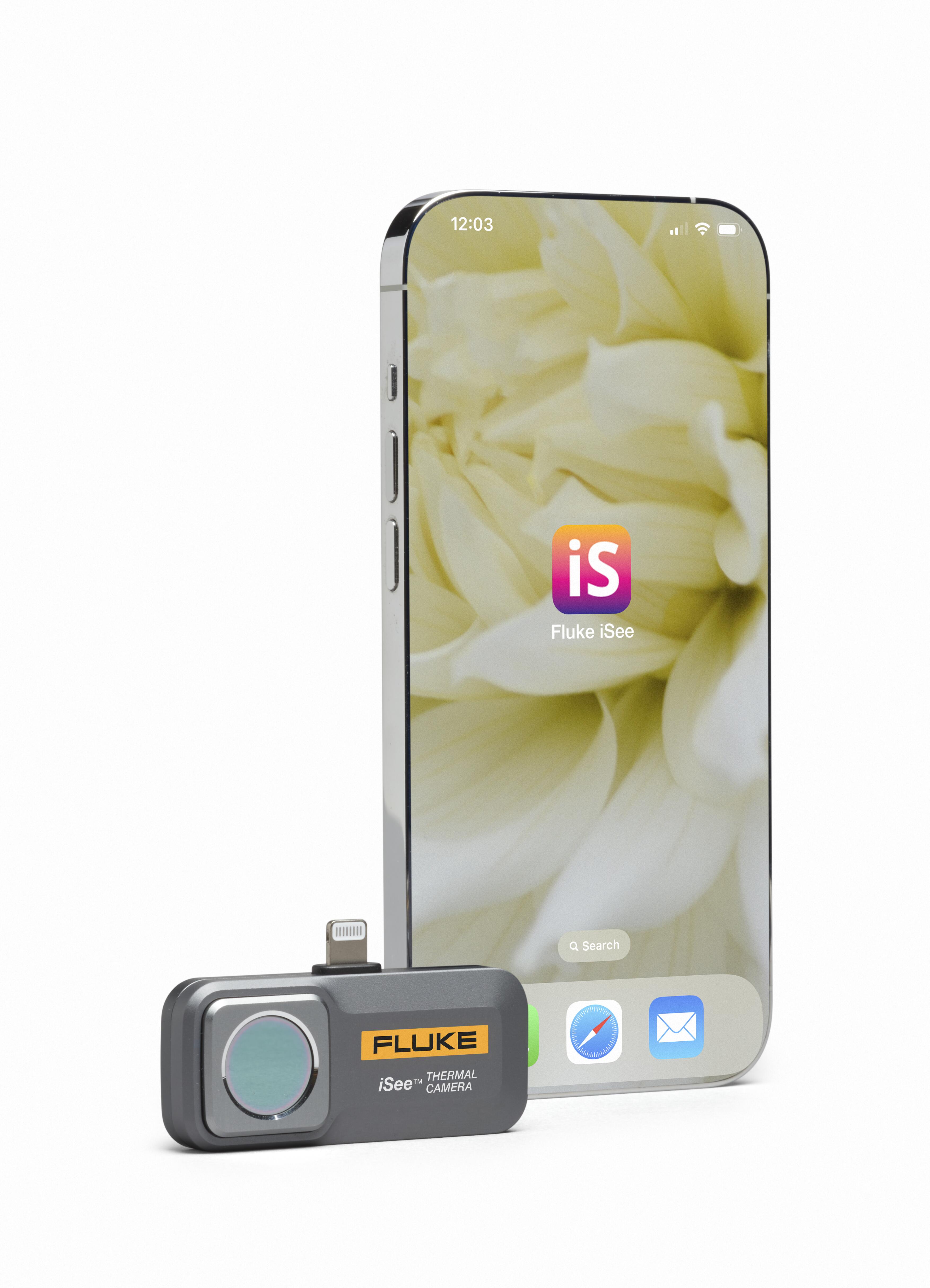 Fluke® FLUKE-TC01B-25HZ Mobile Thermal Camera, 0 to 40 deg C, 256 x 192 pixel Resolution