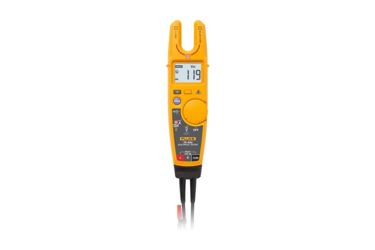 Fluke® T6-600 Electrical Tester, 200 A, 1 to 100 kOhm