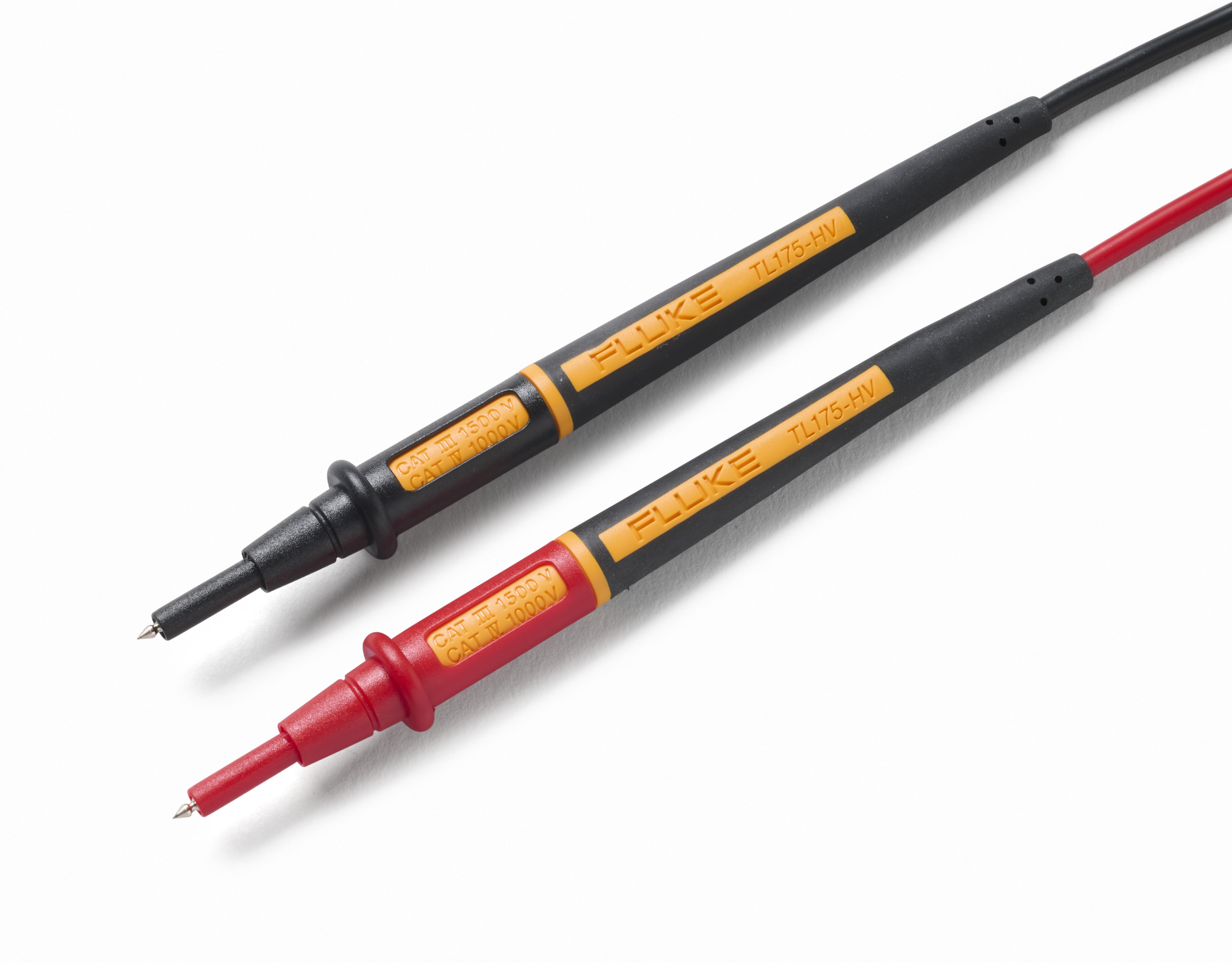 Fluke® TL175-HV Durable Test Lead, 1.5 kV AC, 10 A, 1.5 m OAL