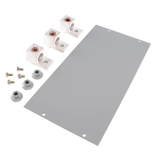 GE Pro-Stock™ A-Series™ MLA1 A-Series™ Standard Pressure Main Lug Kit, 6 AWG to 350 kcmil, For Use With A-Series™ II Unassembled Lighting Panelboard