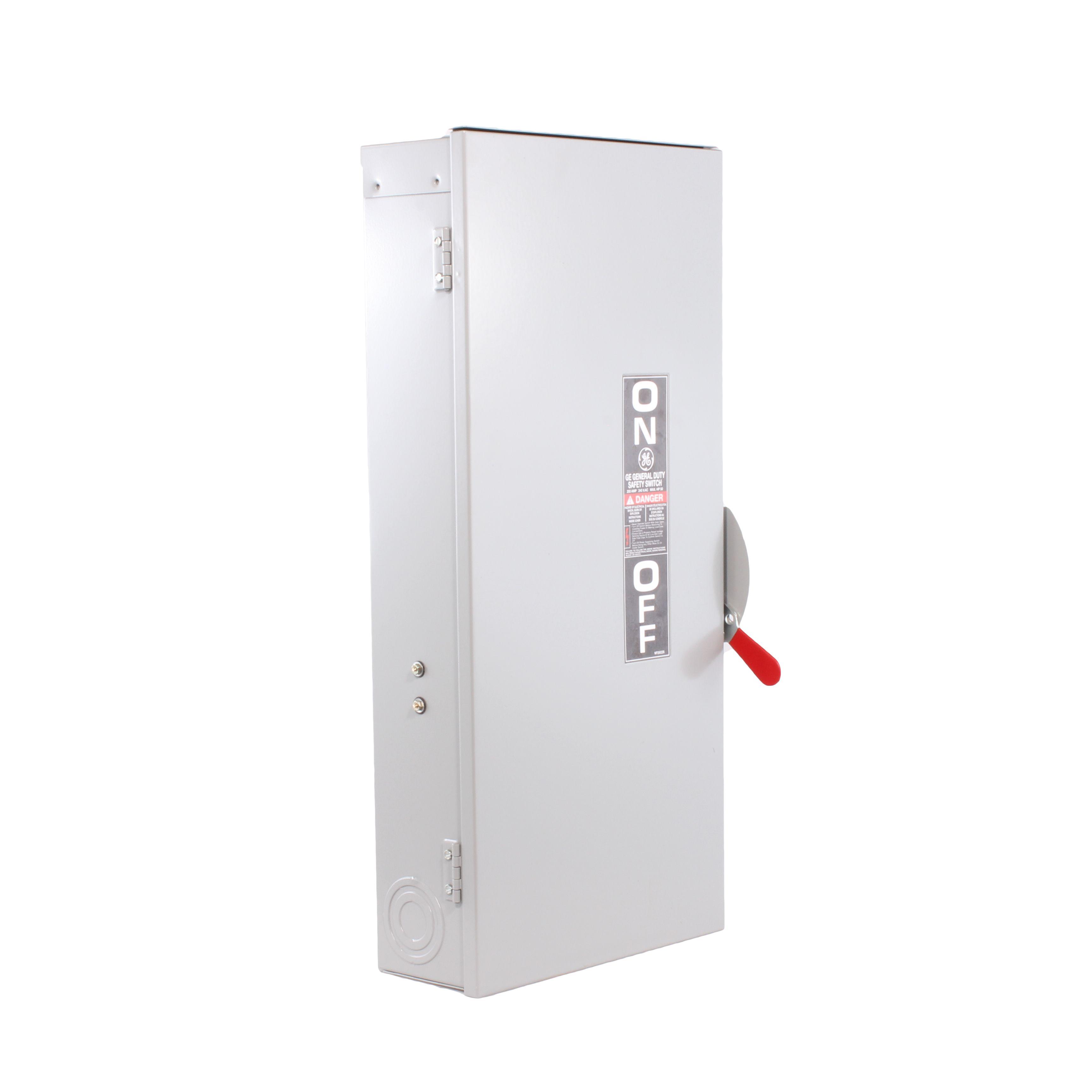 GE Spec-Setter™ TH4324R Fused Heavy Duty Safety Switch, 240 V AC, 200 A, 25 hp, 3 Poles