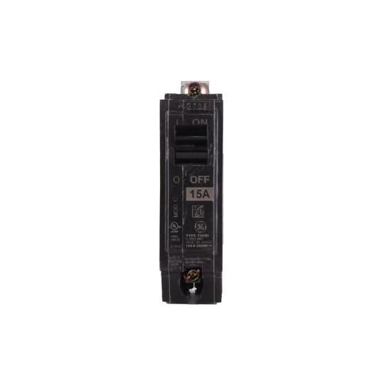 GE THQB1150 Type THQB Molded Case Miniature Supplementary Protector, 120/240 V AC, 50 A, 10 kA Interrupt, 1 Pole, Thermal Magnetic Trip