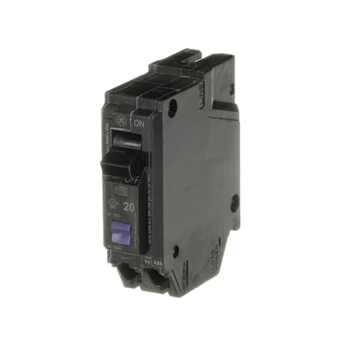 GE THQL1120PDF Dual Function Circuit Breaker, 120/240 V AC, 20 A, 1 Poles