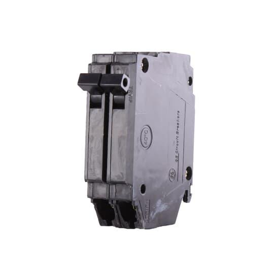 GE Q-Line® THQP230 Type THQP Molded Case Circuit Breaker, 120/240 VAC, 30 A, 10 kA Interrupt, 2 Poles, Thermal Magnetic Trip