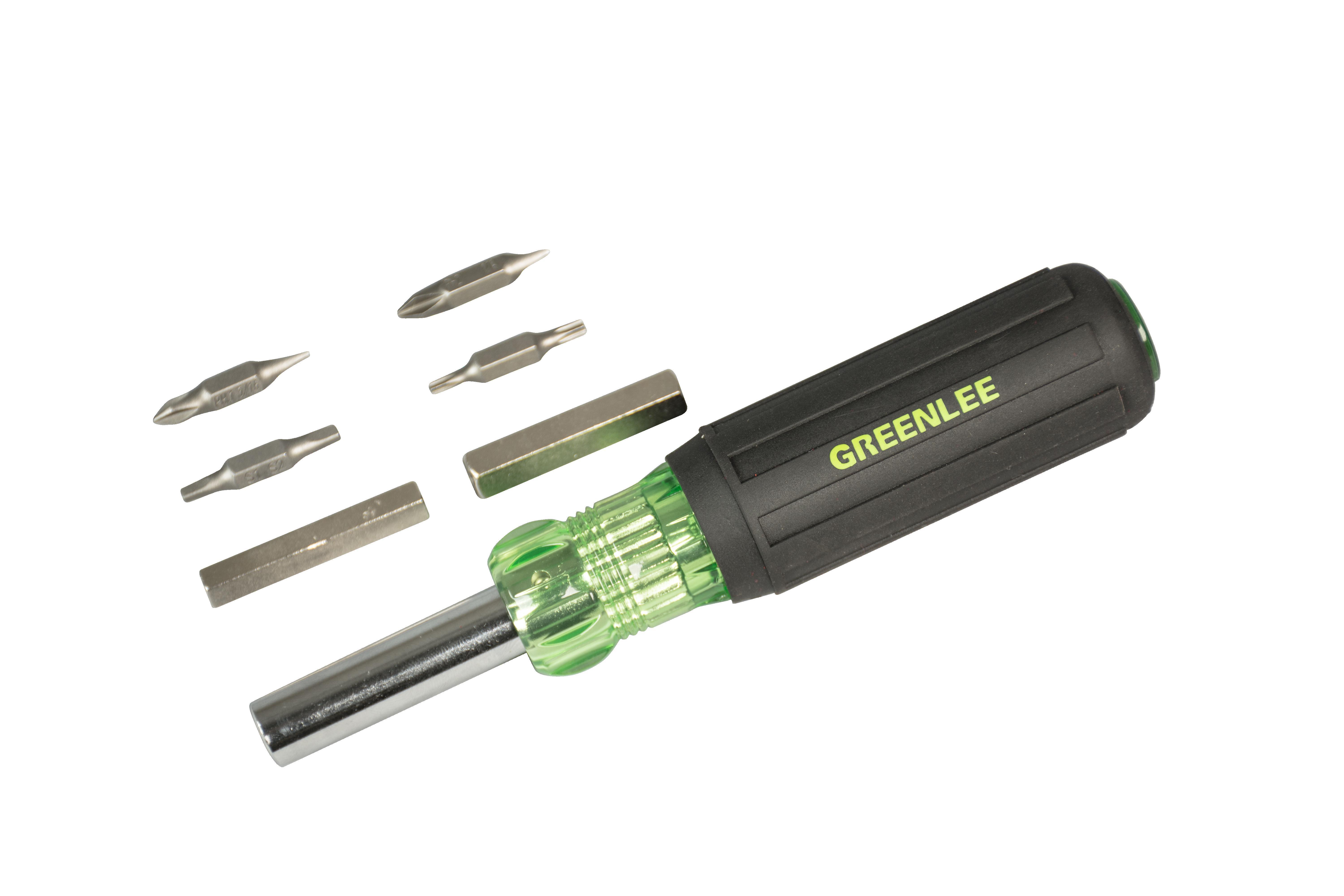 Greenlee® 0153-47C 11-in-1 Hollow Round Shank Magnetic Multi-Tool, 11 Tools