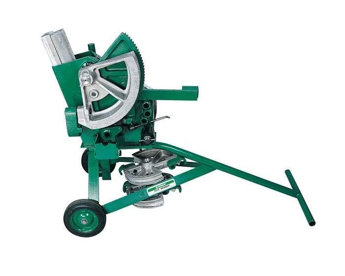 Greenlee® 1818R Mechanical Conduit Bender, 1/2 to 1-1/4 in Capacity, 2-21/32 to 9 in Bend Radius