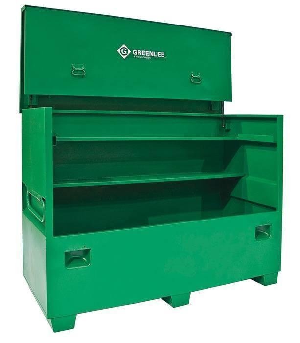 Greenlee® 4872 Flat Top Piano Storage Box, 48 in x 72 in W x 30 in D, 60 cu-ft Storage, Steel