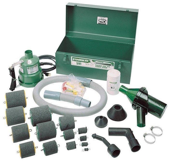 Greenlee® 00591 Portable Blower System, Kit, 1/2 to 4 in Conduit