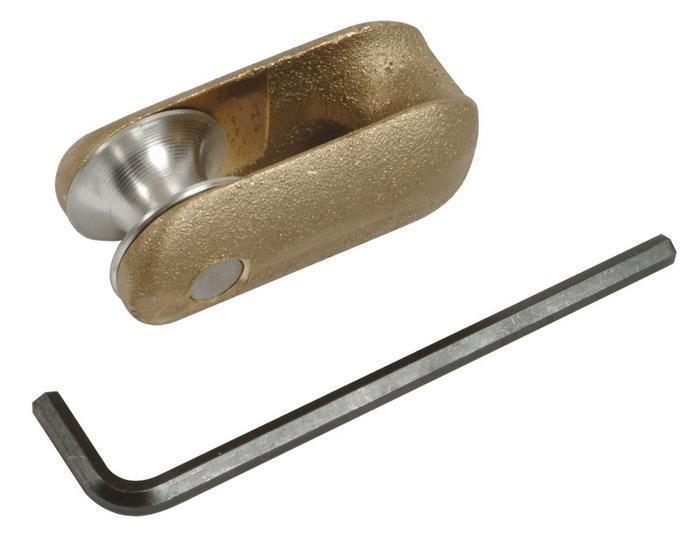 Greenlee® 678 Rope Clevis, 6500 lb Capacity, 0.94 in ID, For Use With Flexible Eye Grip
