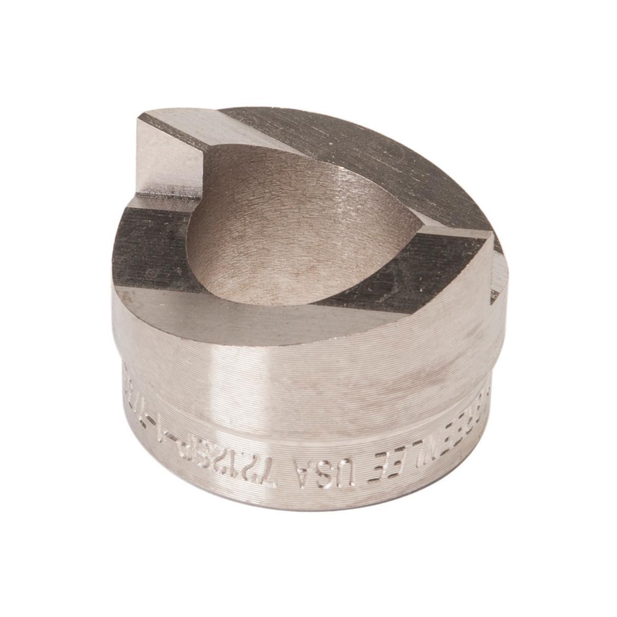Greenlee® Slug-Splitter SC® SPEED PUNCH® 7212SP-1-7/32P Round Replacement Knockout Punch, 1-7/32 in Dia Cutting, 1-7/32 in Conduit/Pipe, Carbon Alloy Steel